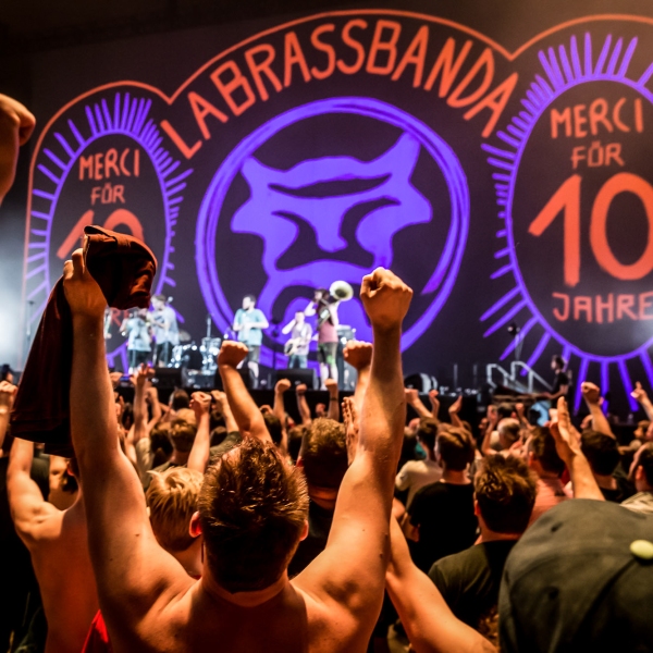 10 Jahre La Brass Banda, Olympiahalle München
