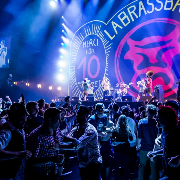 10 Jahre La Brass Banda, Olympiahalle München
