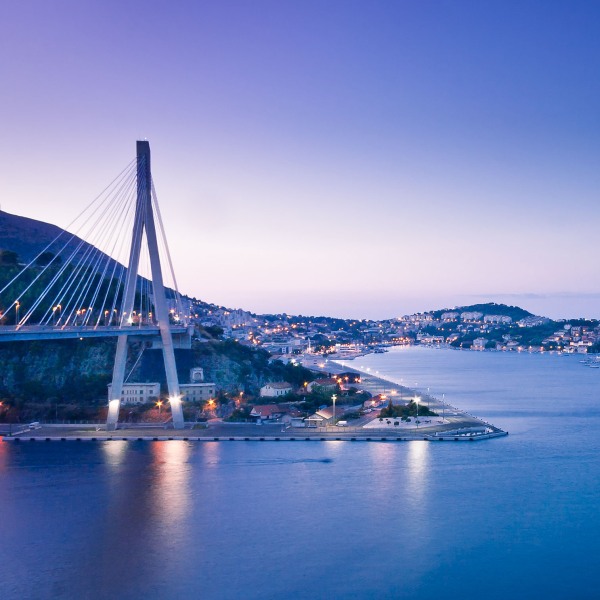 12 touristische Aufnahmen aus Dubrovnik