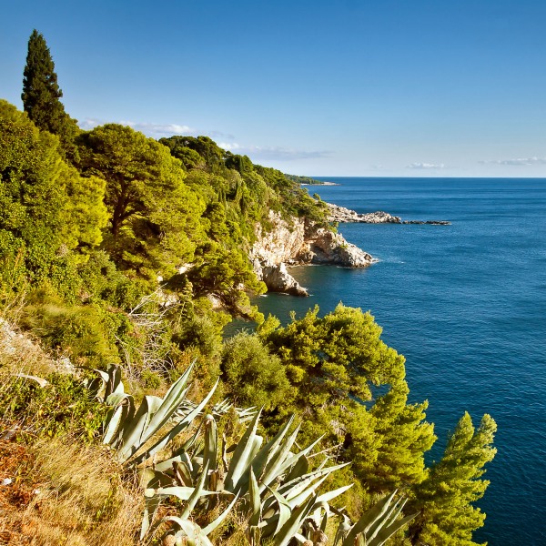 12 touristische Aufnahmen aus Dubrovnik