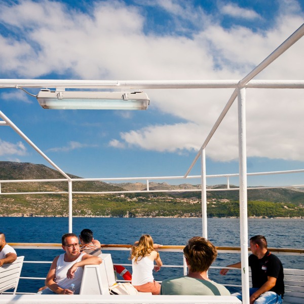 12 touristische Aufnahmen aus Dubrovnik