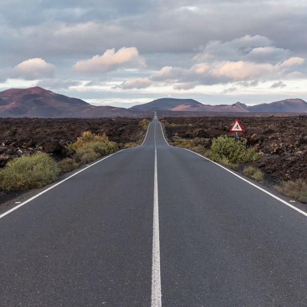 12 touristische Aufnahmen aus Lanzarote