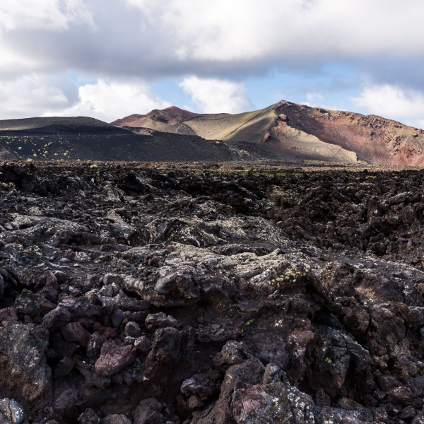 12 touristische Aufnahmen aus Lanzarote