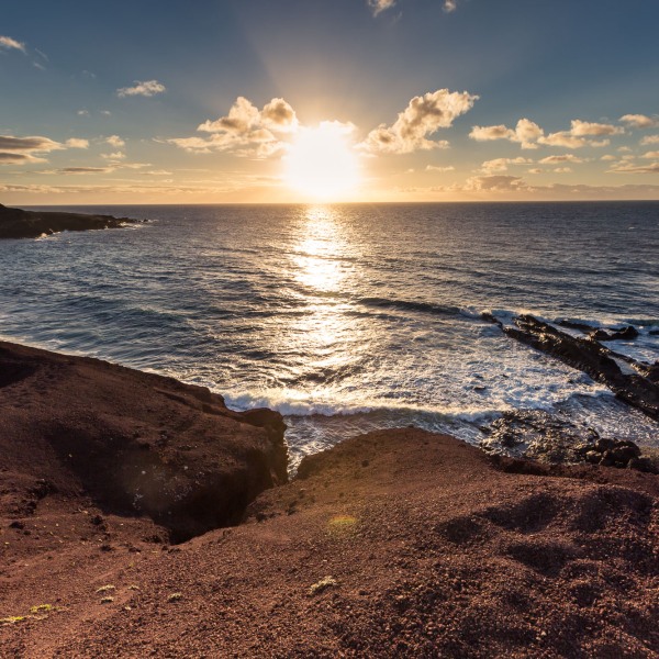 12 touristische Aufnahmen aus Lanzarote