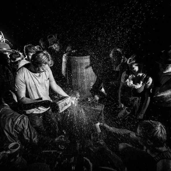 La Brass Banda, Videodreh: Indian Explosion, Making of