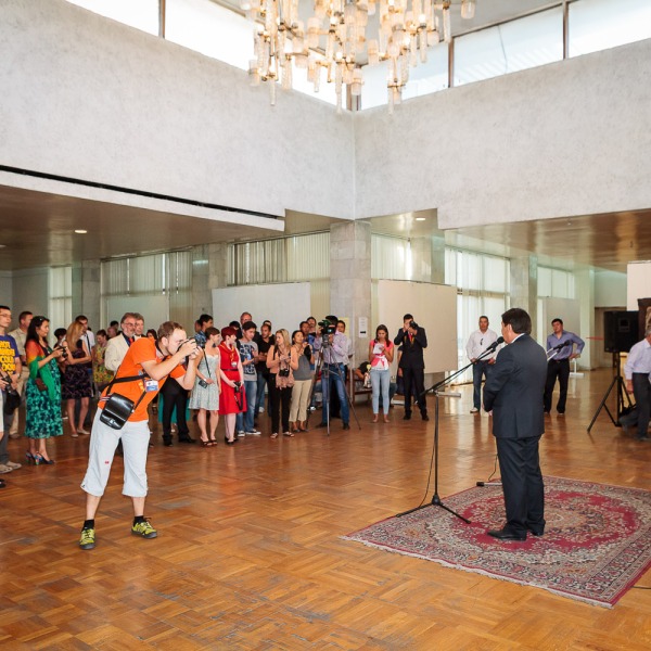 Lions Club International Art Festival 2013, Photo exhbition, National Museum of Fine Arts, Bishkek, Kyrgyzstan