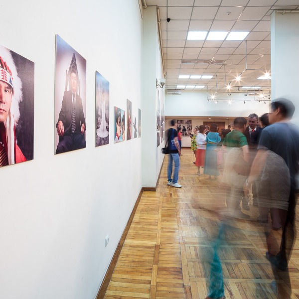 Lions Club International Art Festival 2013, Photo exhbition, National Museum of Fine Arts, Bishkek, Kyrgyzstan