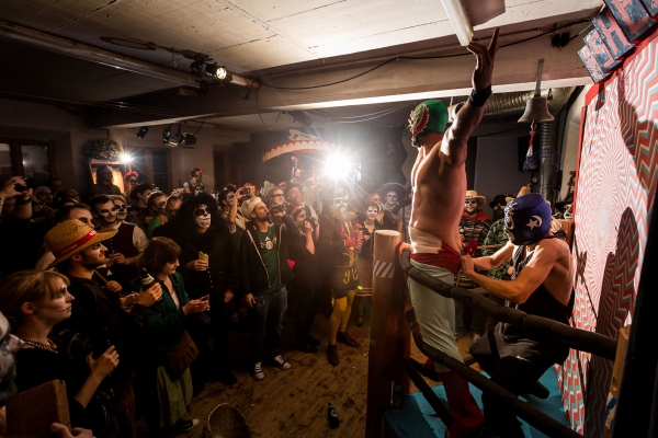 Album release party + "Fiesta de la muertos"