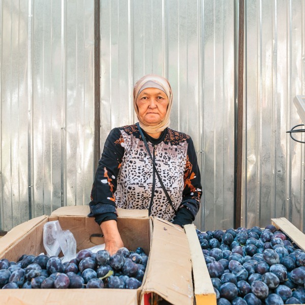 Who needs Shopping Malls, Osh Bazaar, Bishkek, Kyrgyzstan