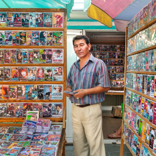Who needs Shopping Malls, Osh Bazaar, Bishkek, Kyrgyzstan
