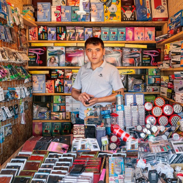 Who needs Shopping Malls, Osh Bazaar, Bishkek, Kyrgyzstan